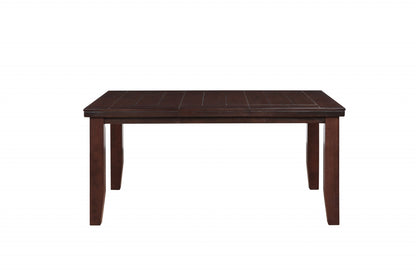 48" Dark Brown Dining Table